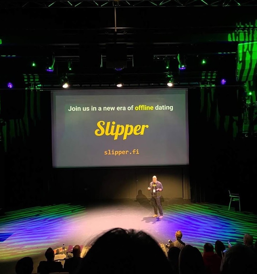 Marko Savolainen at Slush